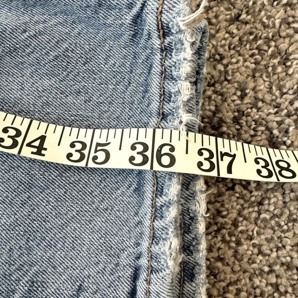 American Eagle distressed Mom jeans size 00 - Picture 7 of 8